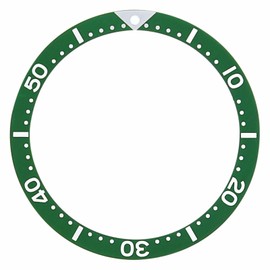 Ewatchparts Bezel Insert Compatible With Seiko 6105 7002 6309 7S26 SKX007K2,7548,7549 Green