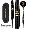 LYCXAMES Darts with Plastic Tip for Electronic Dartboard, Set of
