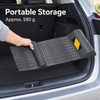 Non-Slip Car Wheel Chock Parking Mat – High-Density PP Anti-Skid