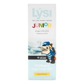 Omega 3 Epa Y Dha Lysi Aceite De Hígado De Bacalao Para Niño Limón