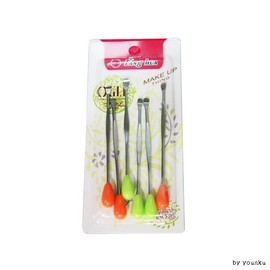 6P Ear Pick and Cotton Swab Set Ear Pick 5ea