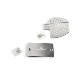 Compatible with Yamaha YFZ 450 2004-2008, 2012-2013 all years Throttle cover and Master cylinder cover Silver Billet aluminum Armat by Alba Racing. Does not fit YFZ 450R