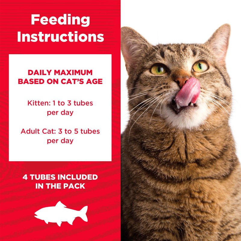 Country Kitchen Salmon Puree Lickable Cat Treats, 2 oz, Pack
