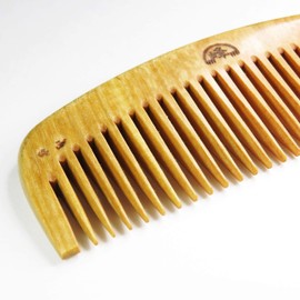 Minebari Comb ~ Made by Japanese boxwood comb craftsmen ~ Detangling comb 3 sun 5 bu (coarse teeth)
