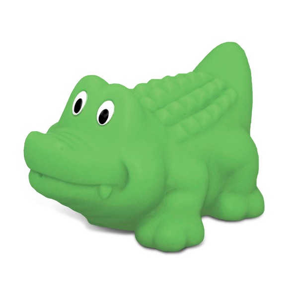 Puzzled DolliBu Alligator Bath Buddy Squirter -Floating Green Alligator Rubber
