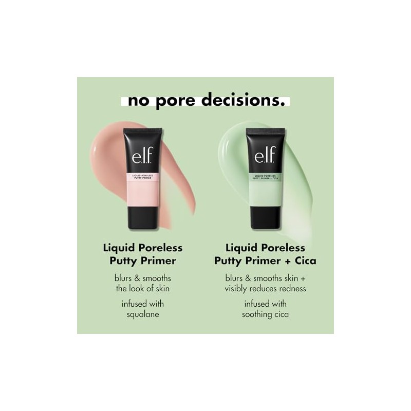 e.l.f. Primer Liquid Poreless Putty Primer + Cica