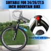 ZUKKA Bicycle Mudguard Set Front and Rear 2 Pieces Universal