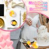 Jexine 24 Pcs Wedding Rubber Ducks Bride and Groom Rubber