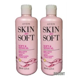 Avon Skin So Soft Soft and Sensual Body Lotion 11.8 oz. Lot of (2)
