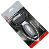 Chef Craft Classic Stainless Steel Black Handled Transverse Vegetable Peeler,