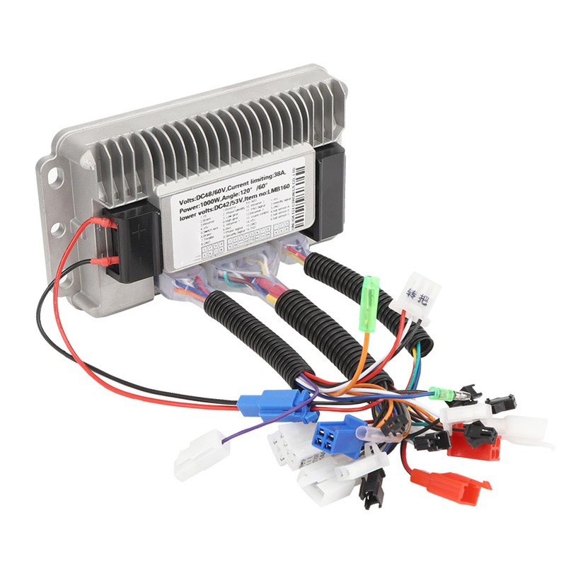 1000W Ebikes Brushless Controller Sine Waves 36V‑48V Universal 3 Mode