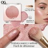 Iluminador Facial 2 En 1 Rubor Glow Natural Larga Duración