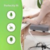 LargeLeaf Plush Chair armrest Cushions Elbow Pillow Pressure Relief Office