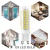 G9 LED Light Bulbs Bi Pin Base,6000K Daylight White G9