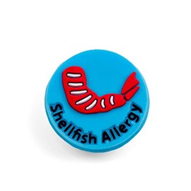 Rubber Allergy Buttons (Shellfish Allergy)