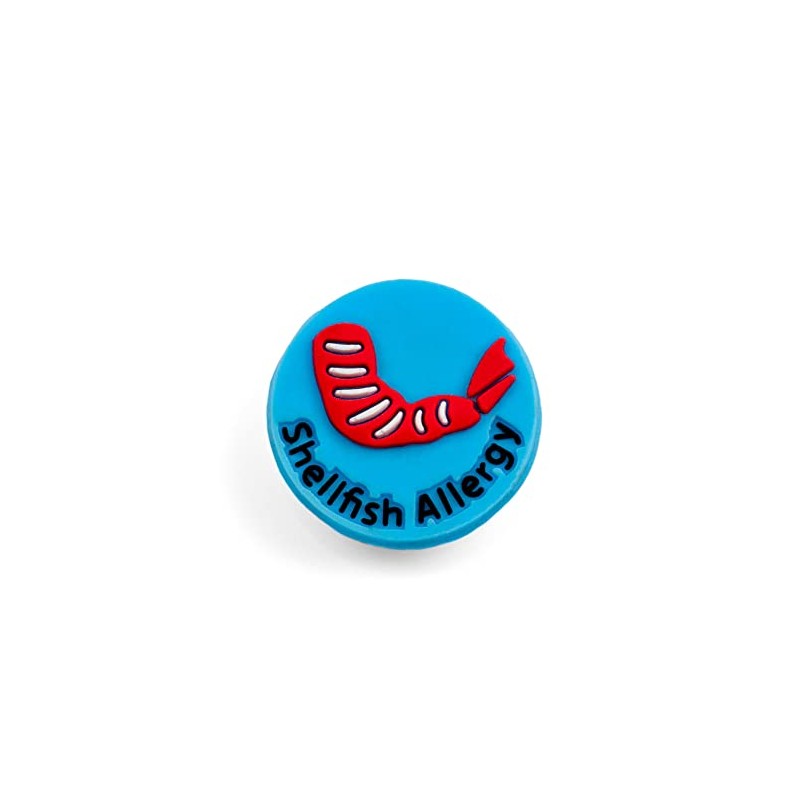 Rubber Allergy Buttons (Shellfish Allergy)