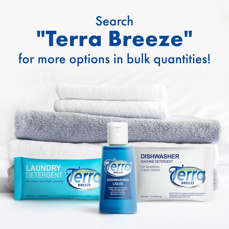 Terra Breeze Laundry Detergent Powder - 1.5 oz Individually Wrapped