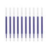 Maydahui 50 Pcs Blue Ink Retractable Gel Pen Refills 0.7