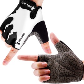 boildeg Unisex Cycling Gloves, Non-Slip & Shock-Absorbing Mountain Bike Gloves, Turn Signal Gloves