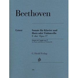 ベートーヴェン: ホルン・ソナタ ヘ長調 Op.17/ヘンレ社/ホルンとピアノ