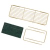 DDBESSIC Stainless Steel Bathtub Tray, Expandable Marble Bath Tray for