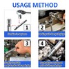 Zalaxt 14mm and 16mm Thin Wall Swivel Magnetic Spark Plug