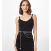 Liutufy Multi-layer Waist Chain Belt Stylish Leather Waist Chain for