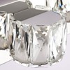 Aipsun 4 Lights Crystal Vanity Lights Over Mirror Modern Vanity