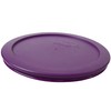 Pyrex 7201-PC Thistle Purple Round Plastic Food Storage Replacement Lid,