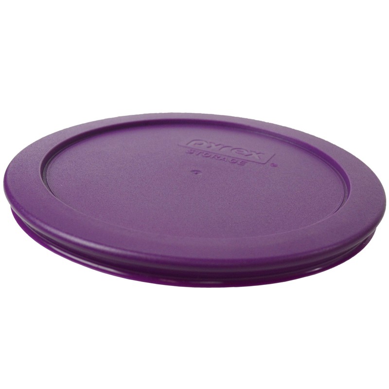 Pyrex 7201-PC Thistle Purple Round Plastic Food Storage Replacement Lid,
