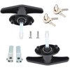 YSMITH T Handle Lock Truck Topper Cap Canopy Camper Shell