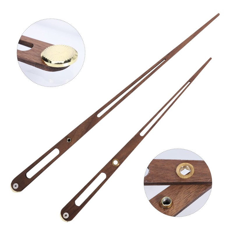Tofficu 1 Set Wooden Clock Hands Replacement DIY Wall Clock