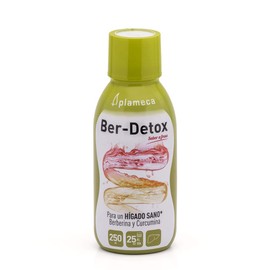 Plameca Ber-Detox Con Berberina y Curcu Nuevo Sabor 250ml