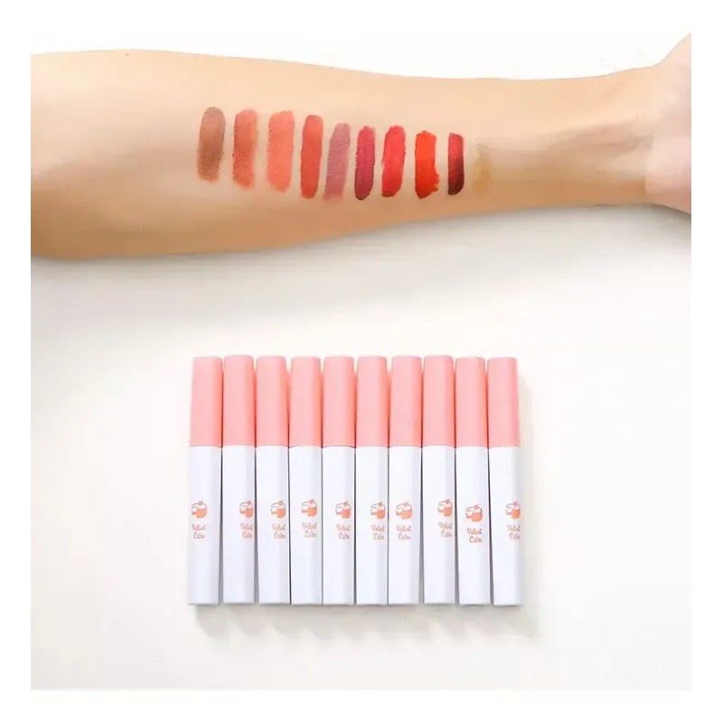 10pcs Labiales Lana Del Rey Juego De Lápiz Labial Mate