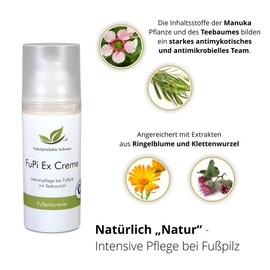 Naturprodukte Schwarz Fupi Athlete's Foot Cream 50 ml
