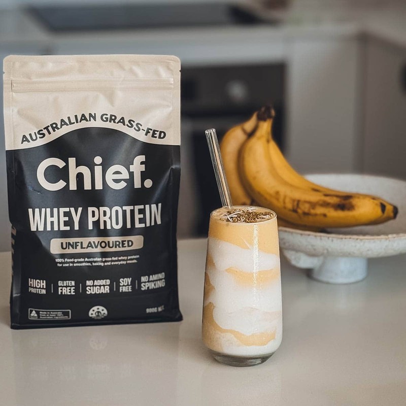 Chief Whey Protein - Unflavoured, 900g