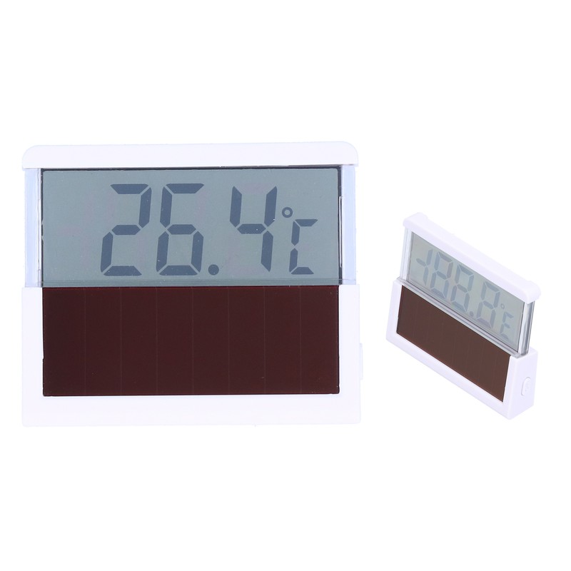 Fish Tank Solar Energy Thermometer LED Display Water Temperature Aquarium