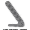 'Drawing Pencil' Rubber Stamp - Unmounted Design for Crafting &