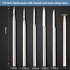 Wood Carving Drill Bits Set for Dremel Rotary Tool 6Pcs