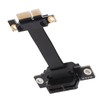 PCIE Extension Cable Bilateral Protection Strip Low Loss Good Stability