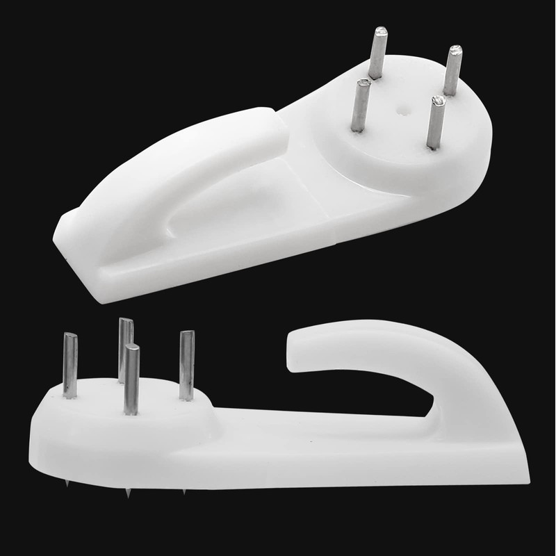 Litoexpe 25 Pcs Concrete Wall Hooks, Invisible Nail Hangers No