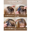 LeTradeJP 4 Piece Set Black + Brown Bangs Clip Fixing