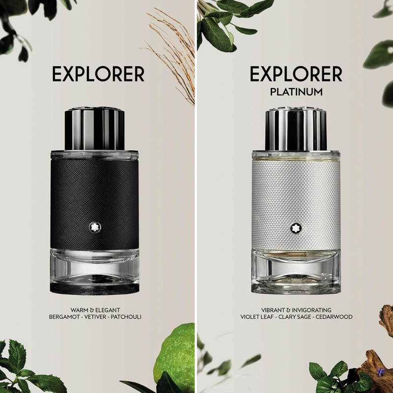 Explorer by Mont Blanc for Men - 3.3 oz EDP