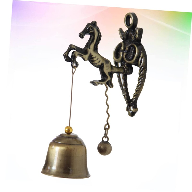 CIYODO Retro Doorbell Chime Small Bell Wind Chime Bells Wall