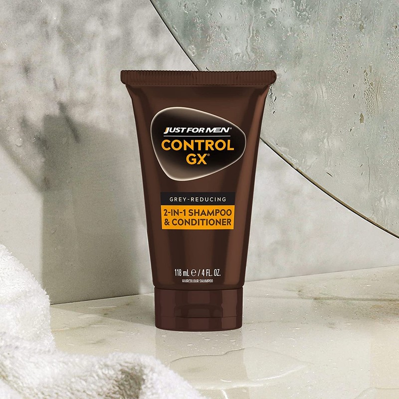 Just for Men Control GX Grey Reducing 2-in-1 Shampoo and