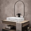 Voltaire 22" Ceramic Vessel Bathroom Sink, White Marble