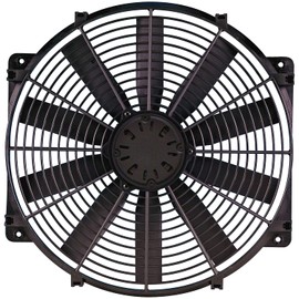 118 Black 16" LoBoy Electric Fan (puller)
