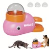 New pet Food Dispenser, Whale Duckling Interactive Toy Trainer, Effective