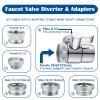 Aituosi Faucet Bidet Sprayer for Toilet - with Faucet Splitter,
