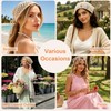 6Pcs Crochet Head Scarf, Boho Knit Hair Bandana for Women